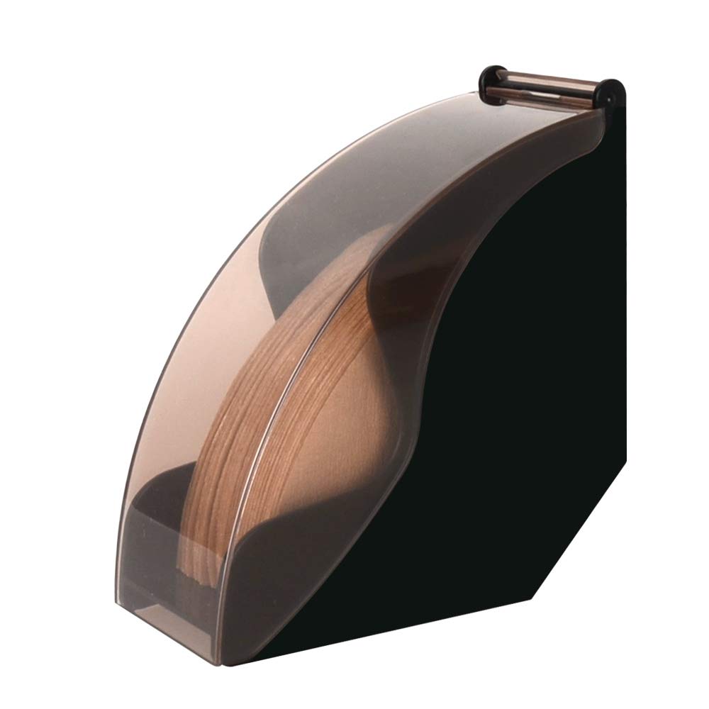 Cafemasy Coffee Filter Holder Storage Coffee Filter Paper Dispenser Rack With Dustproof Cover For V60 And Cone Coffee Filters