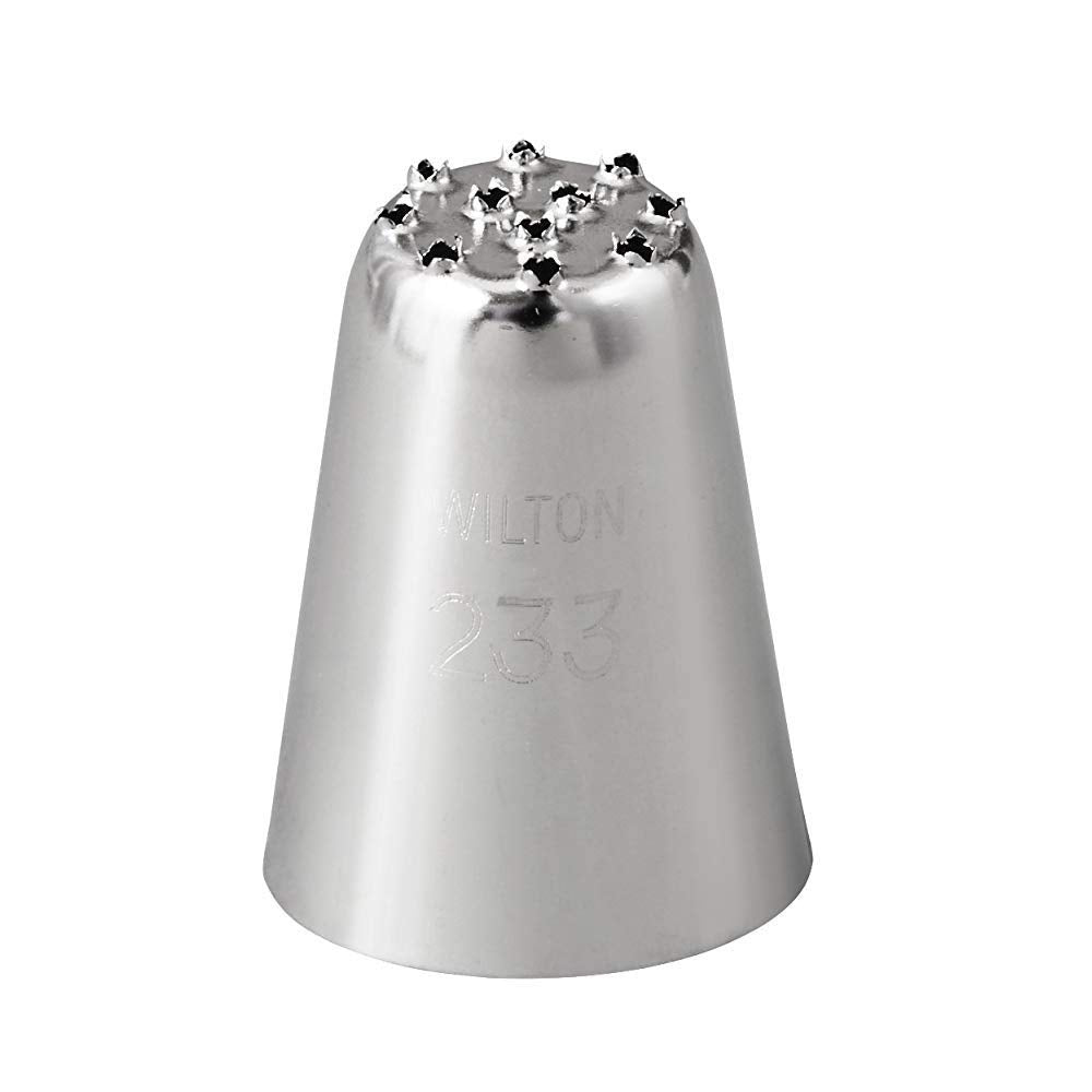 Wilton Fba_418-233 Cake Decorating Tip, Multi Opening, Silver