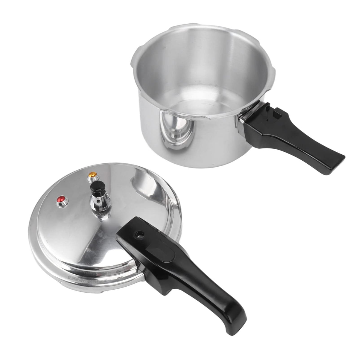 3 Liter Pressure Cooker, 18cm Bottom 3L Steamer Cooker, Mini Aluminium Alloy Mini Pressure Cooker for Gas Stove