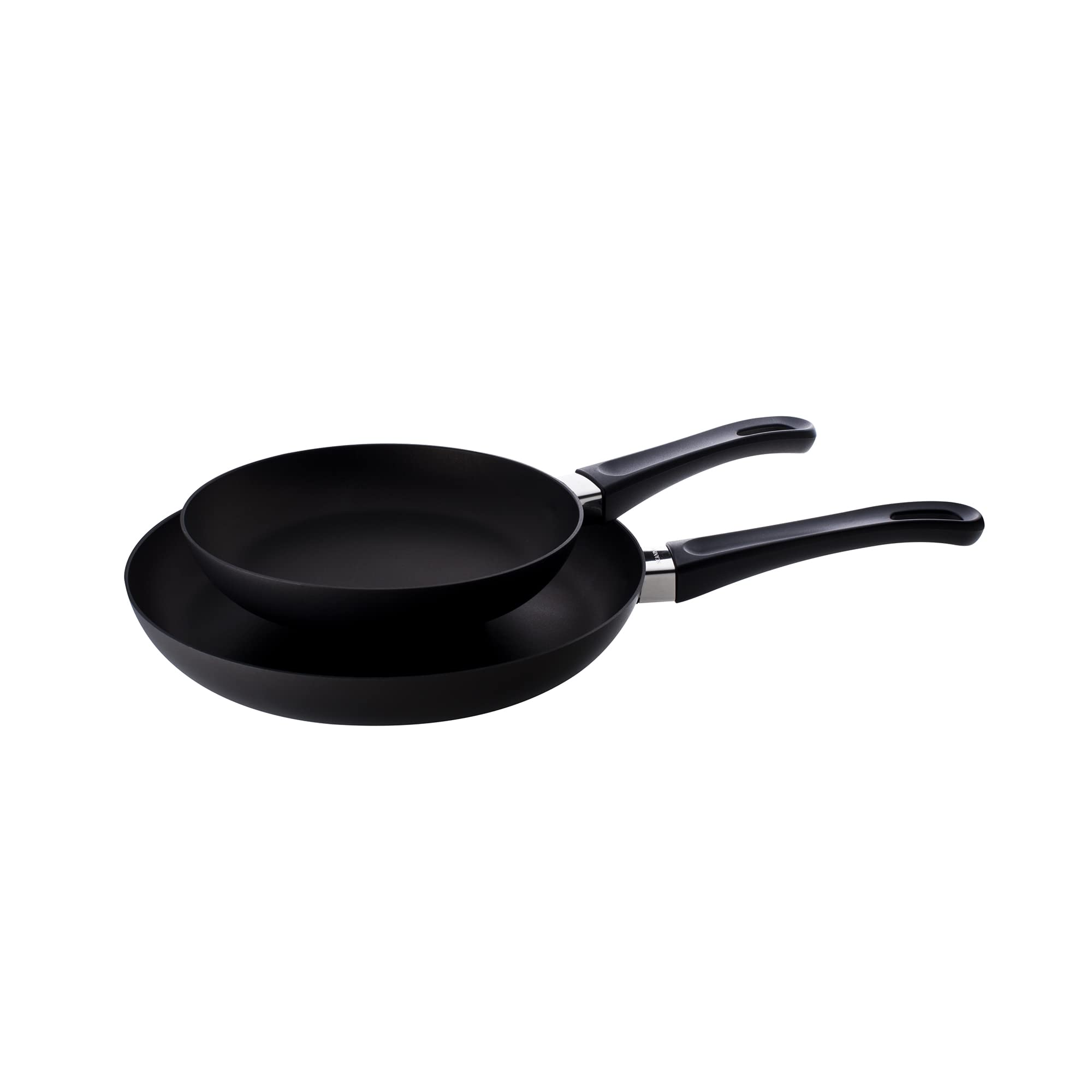 Scanpan Classic Set Induction Fry Pan, 8 & 10.25, Black