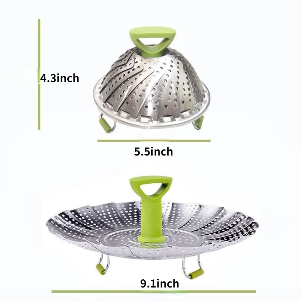 Beyondnice Collapsible Colander, Silicone Food Strainer, Vegetable And Fruit Can Foldable Strainer Colander Dishwasher, Multifun