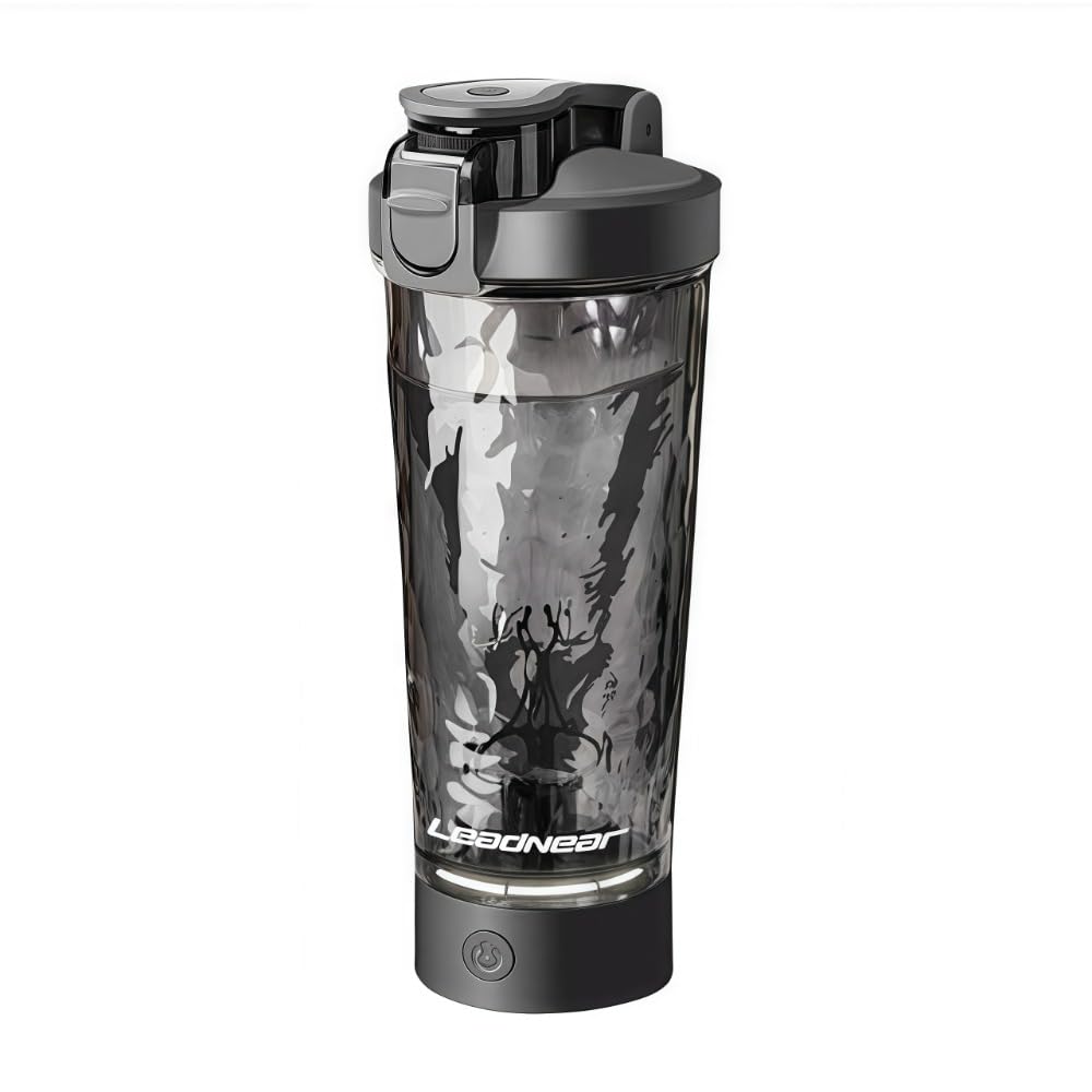 TDXVPB Self Electric Protein Shaker Bottle Automatic Stirring Coffee Cup Portable Sports Mixer Mug Lightweight Large Capacity (B