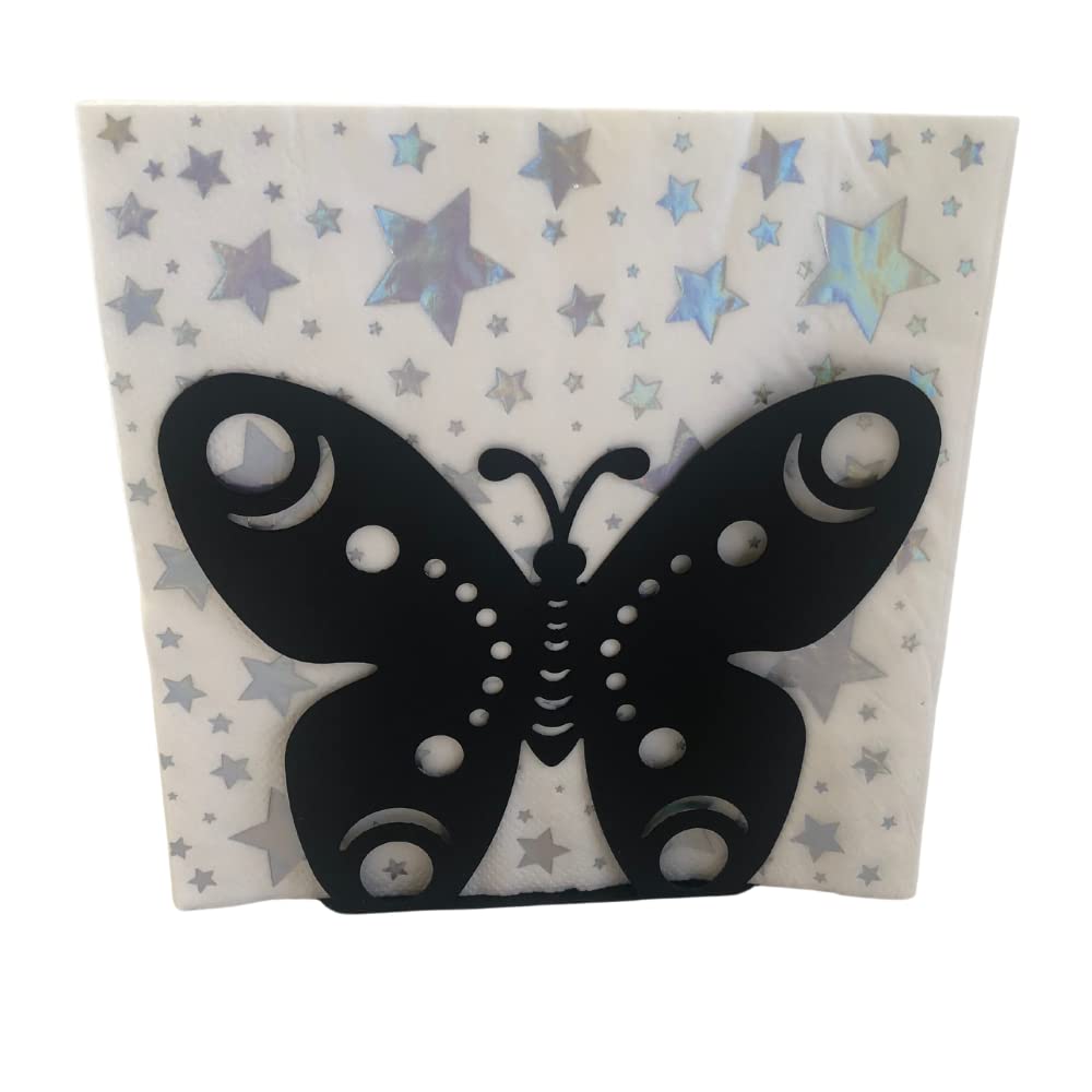 Napkin Holder: Freestanding Tissue Dispenser/Holder; Table Napkin Holder For Home Kitchen Restaurant Picnic Party Wedding Etc./
