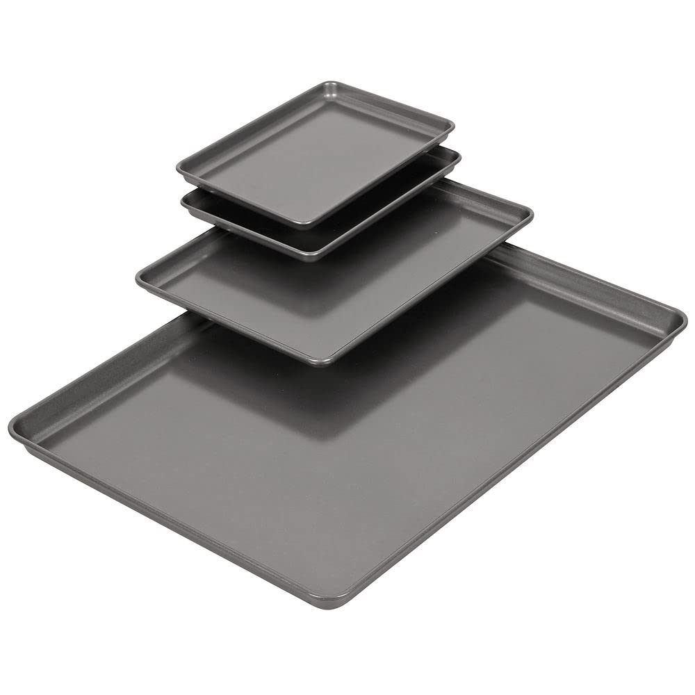 4 Piece Cookie Sheet Set