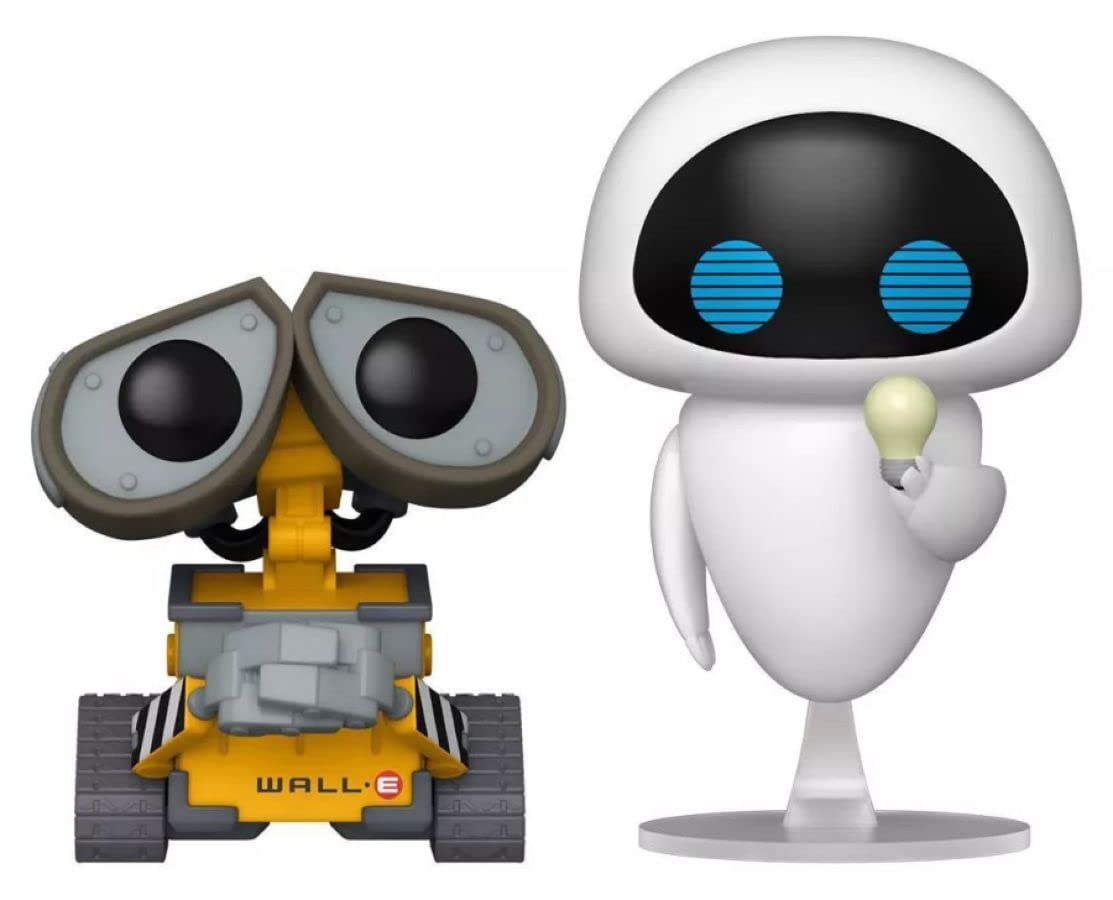 Wall-E - Wall-E & Eve With Lightbulb 2-Pack' Target Exclusive