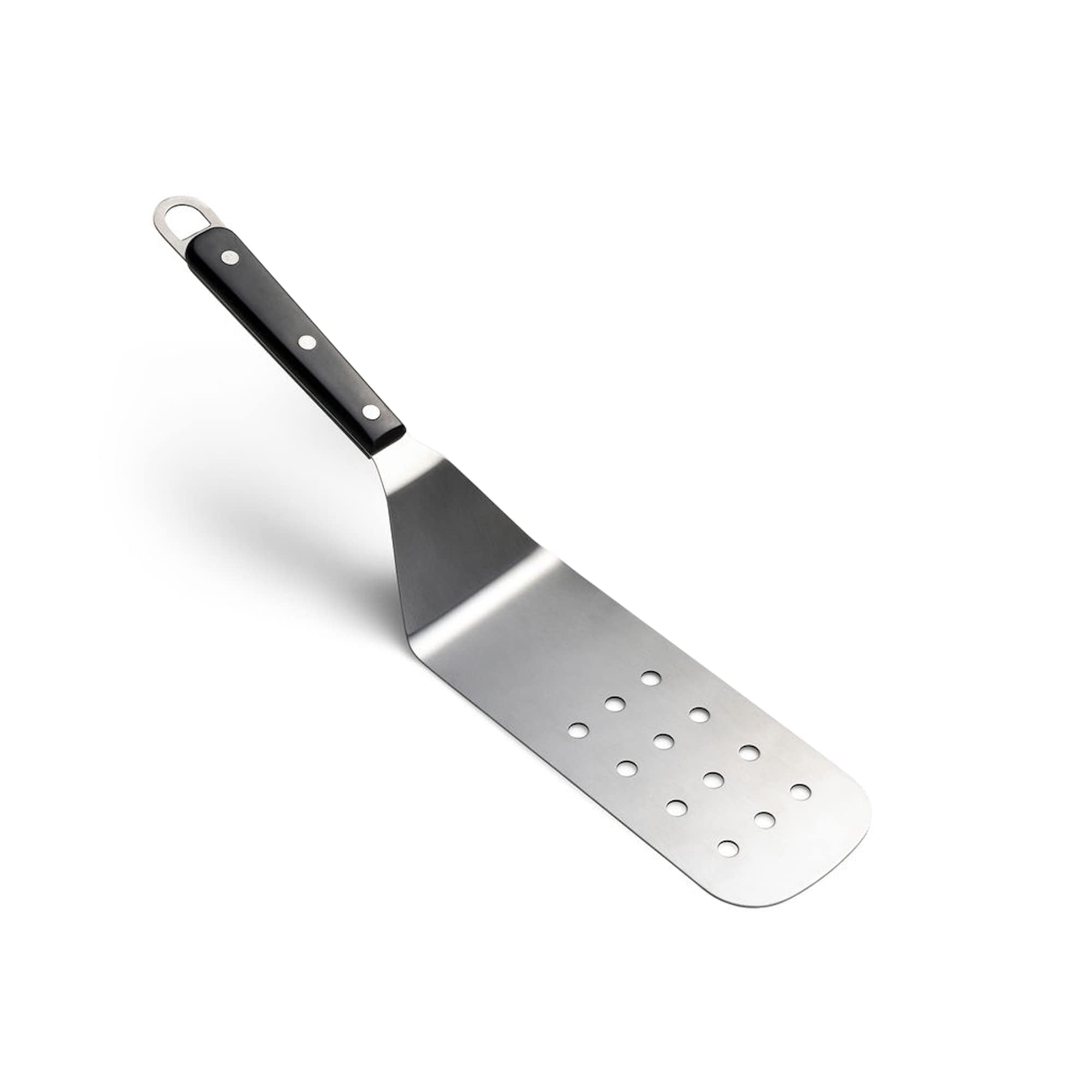 Fox Run Griddle Spatula Slotted, Stainless Steel, Silver, 14.76 X 2.95 X 3.35''
