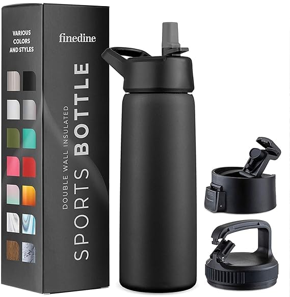 Finedine Triple Insulated Stainless Steel Water Bottle 750 Ml