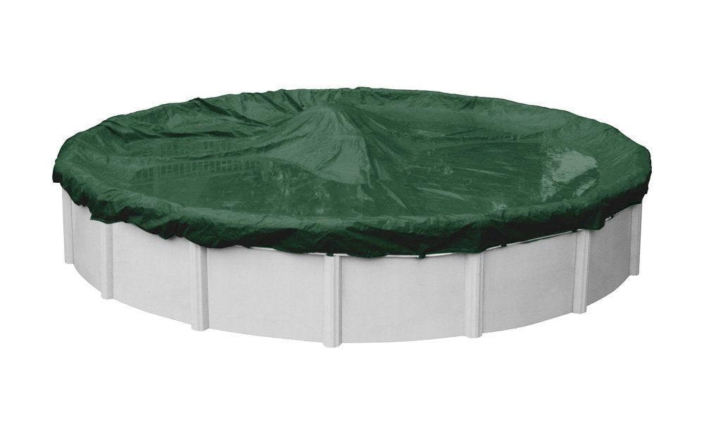 Robelle 3224-4 Dura-Guard Winter Pool Cover For Round Above Ground Swimming Pools, 24-Ft Round Pool