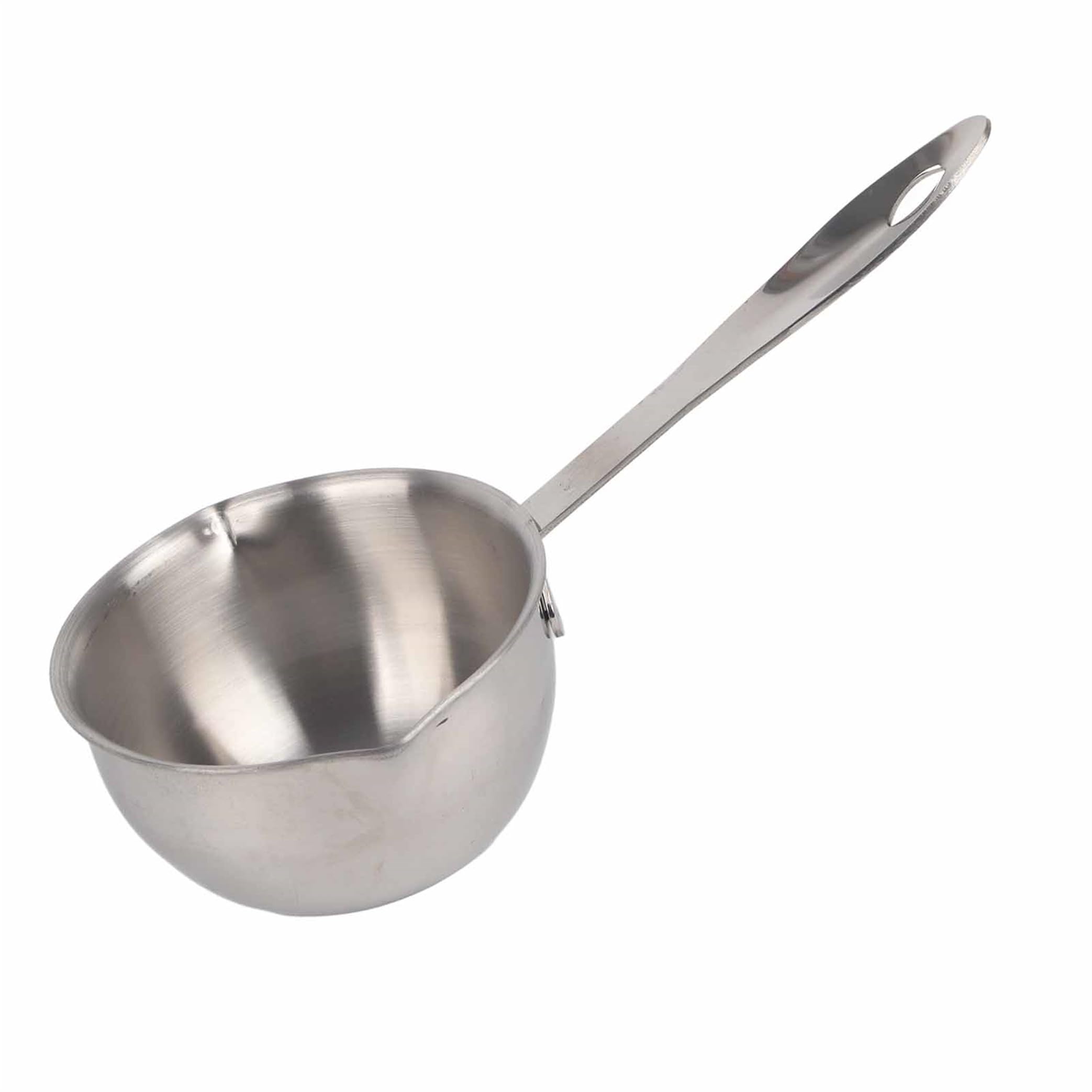 TUEQE Milk Pot Butter Warmer Pot All in One Flat Induction Bottom Stainless Steel Mini Butter Hot Pot Milk Pot Small Saucepan Sa