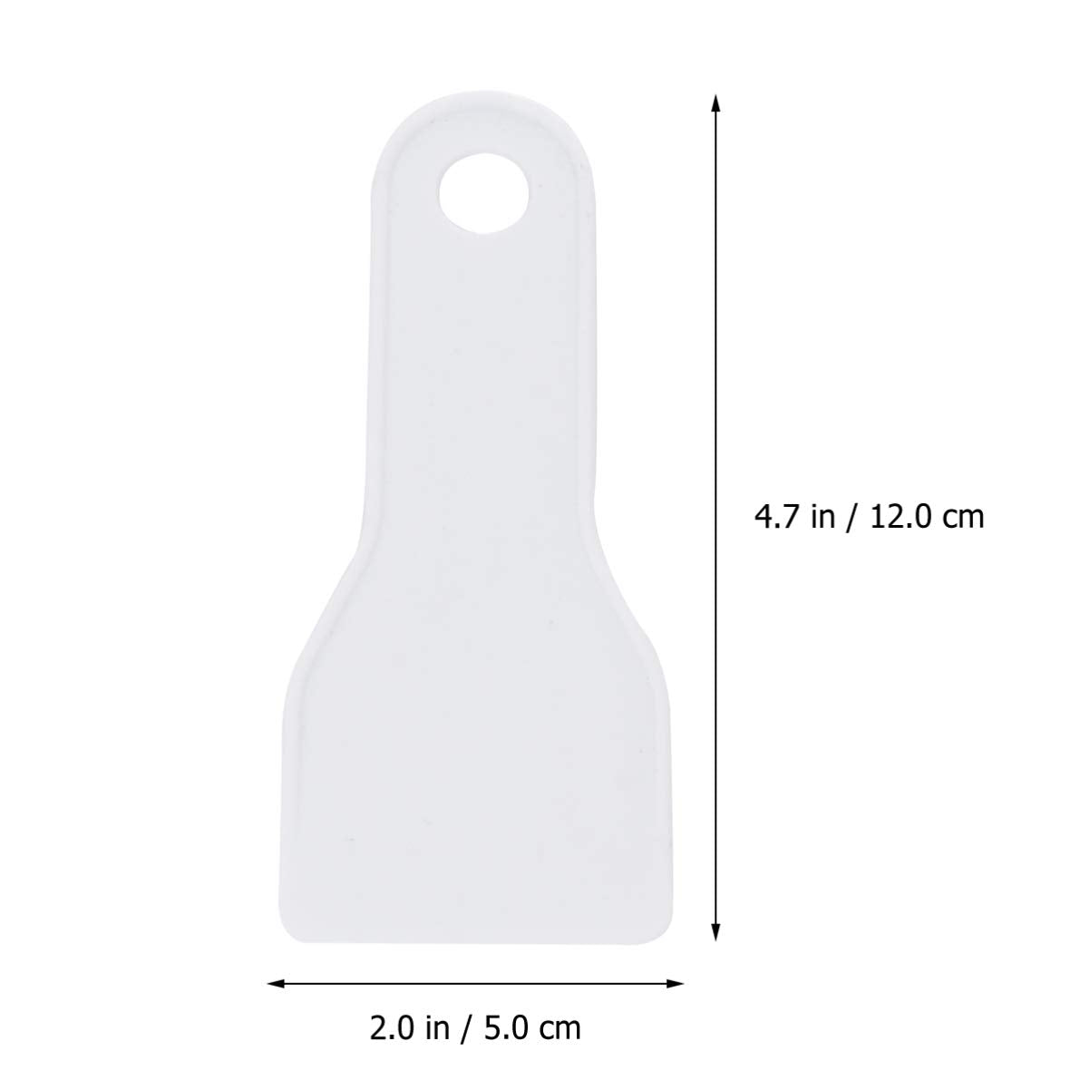 Defroster Ice Shovel Refrigerator Ice Scraper Freezer Ice Removal Shovel Handheld Deicing Flat Shovel Kitchen Gadgets  White