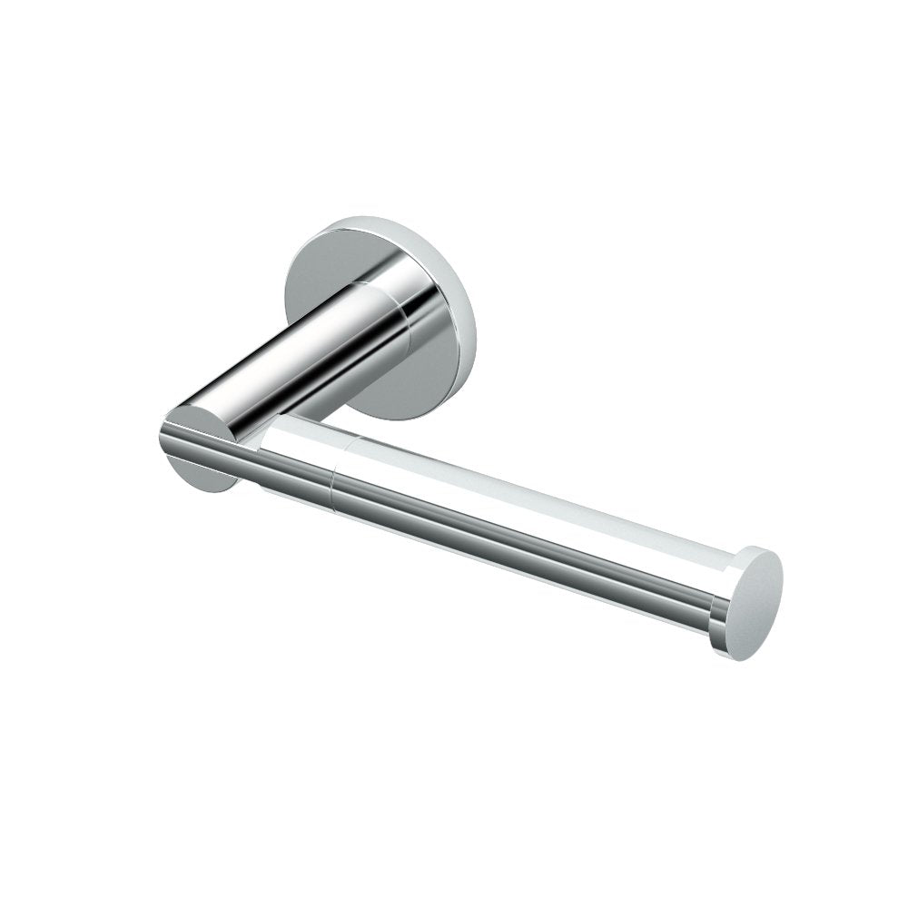 Gatco 4683 Channel, Chrome Wall Mount Toilet Paper Holder, 6.63'' W