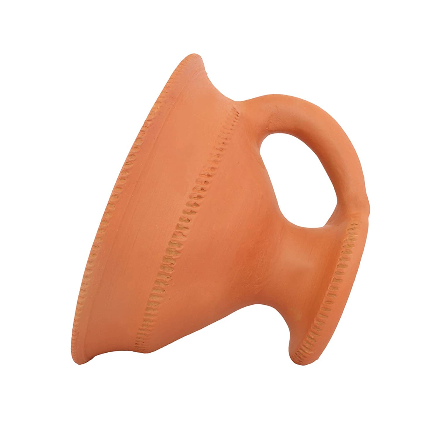 Kc Products Desi Handmade Natural Clay Dhupdhani  Dhoop Loban Dani/Dhuni Burner Holder/Pot Stand For Puja/Hawan/Dhuni [Shop/Offi