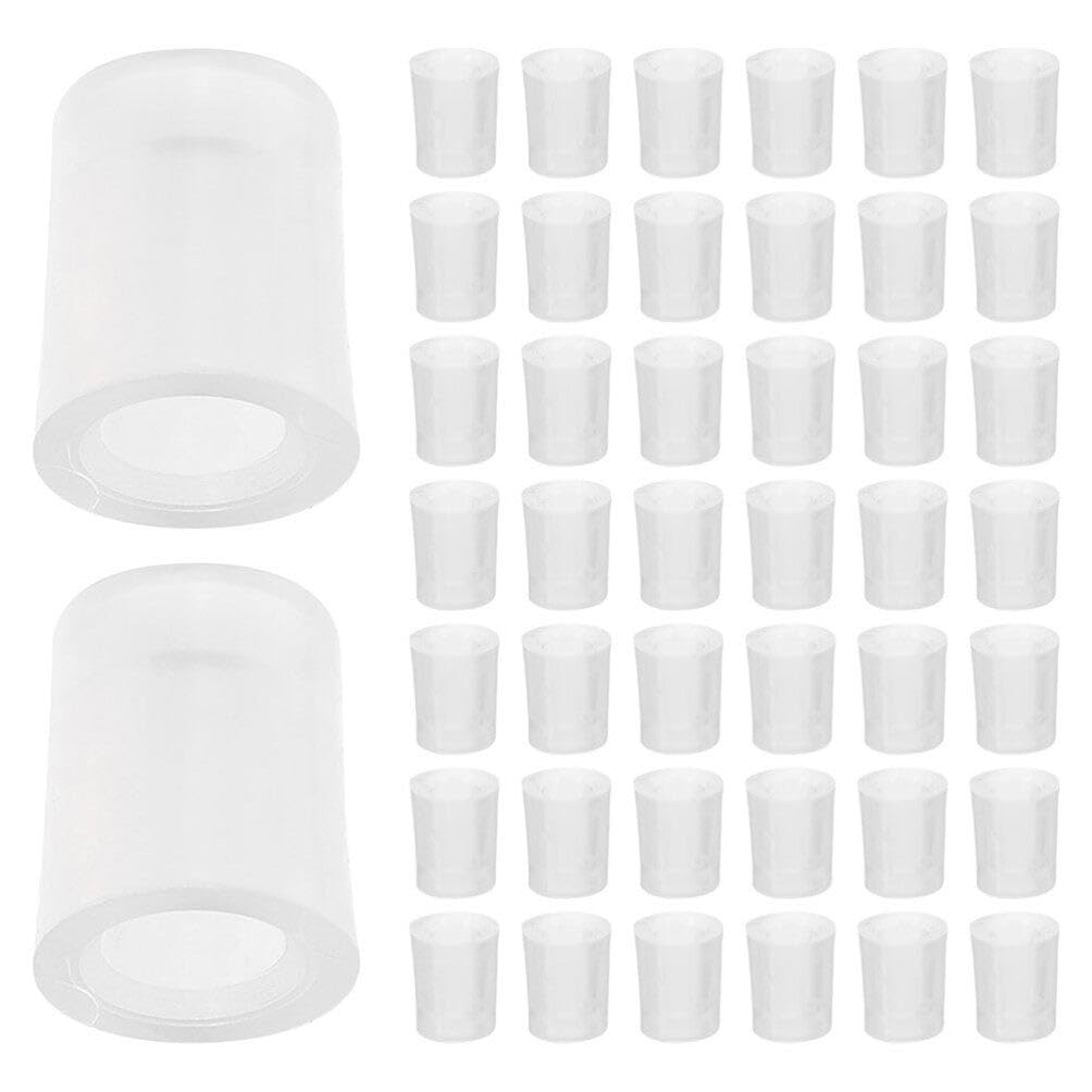 Ipetboom Perfume Dispenser Pump 100Pcs Perfume Extraction Plastic Adapters Syrin- Pump Without Syrin- For Travel Refillable Perf
