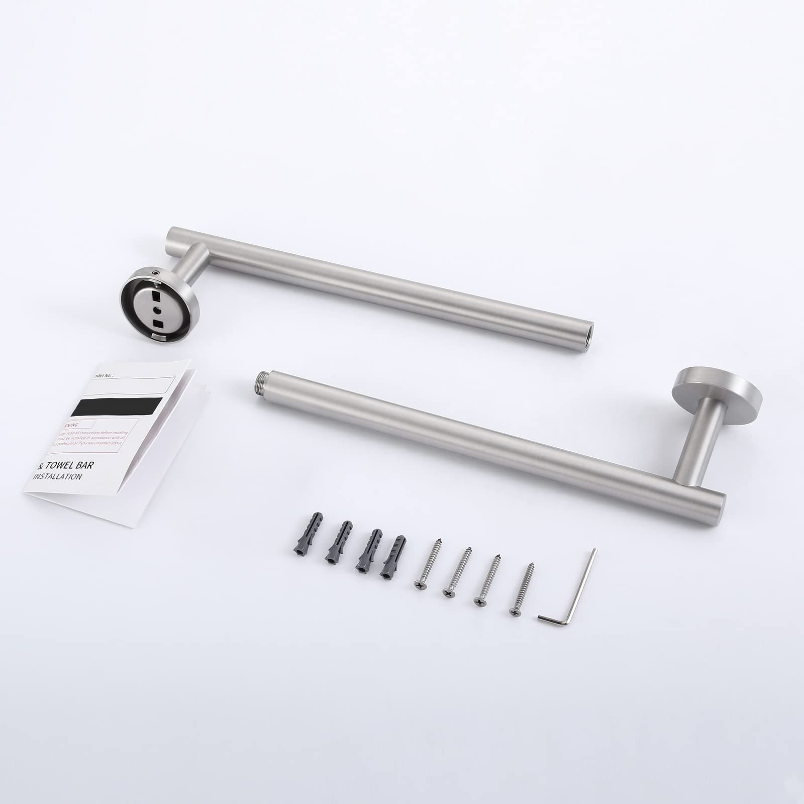 Kes 19.2 Inch Bathroom Towel Bar, Towel Holder For Bathroom Wall, Bathroom Towel Rack Sus304 Stainless Steel Brushed Finish, Tot