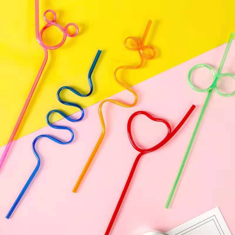 36 Pcs Crazy Straws, Colorful Funny Straws For Kids Reusable Silly Straws For Kids, Great For Parties And Birthday Party