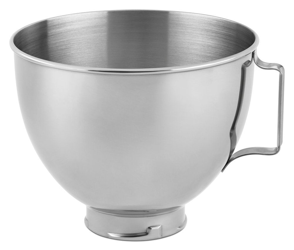 Kitchenaid Stainless Steel Bowl , 4.5-Quart, Silver, Polished