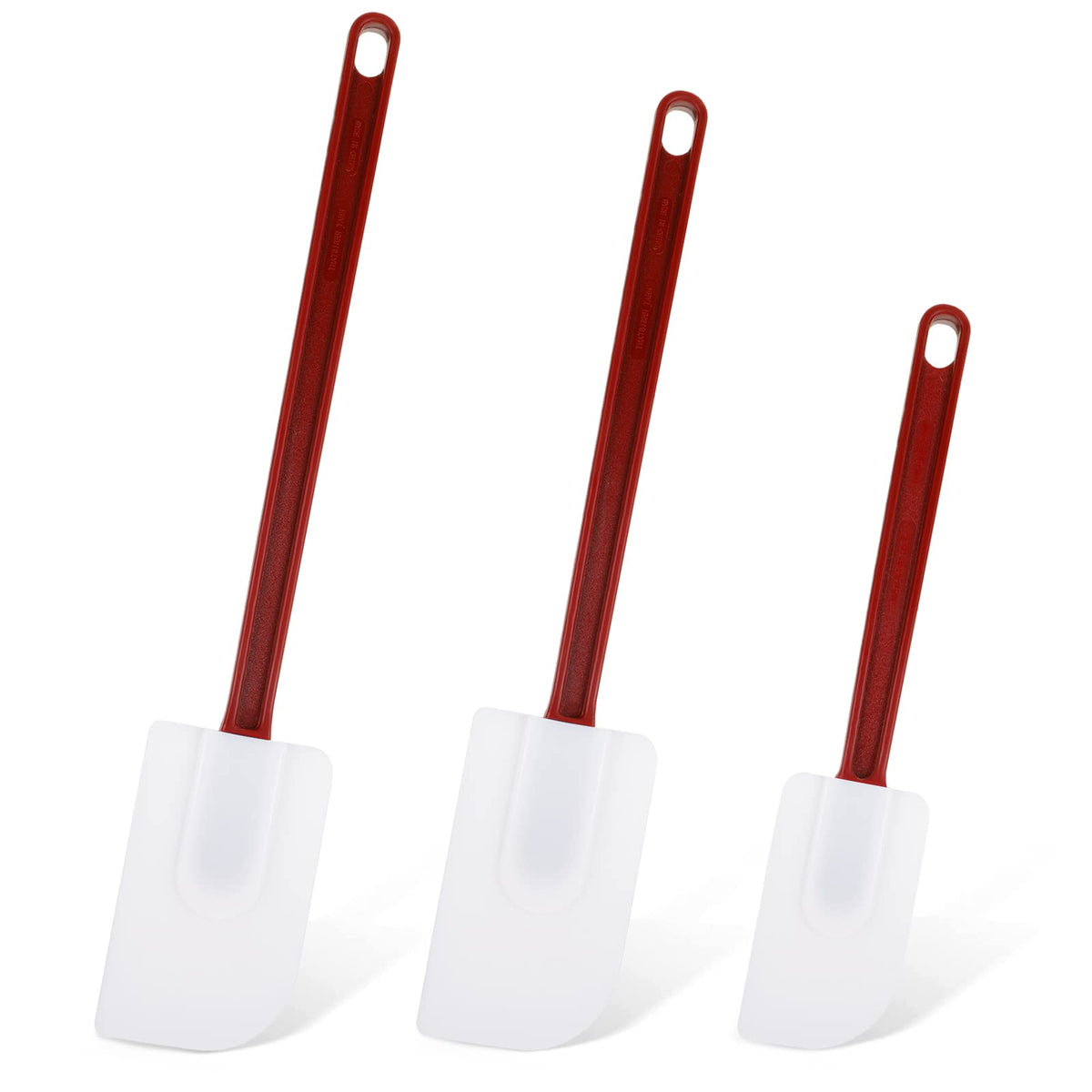 Set Of 3 Commercial Silicone Spatulas For Cooking High Heat Resistant Silicone Scraper Commercial Baking Spatula For Kitchen Coo