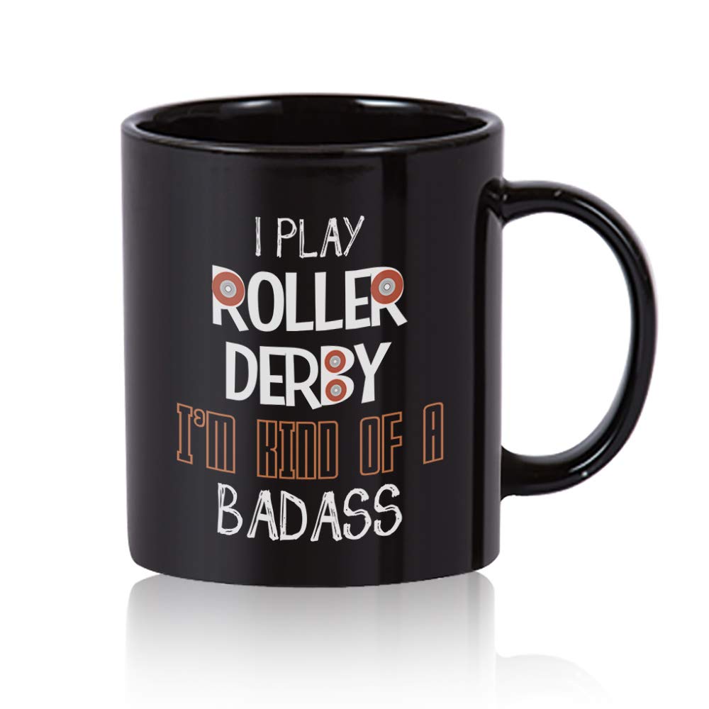 Roller Derby Coffee Mug 11 oz. Roller Derby funny gift.