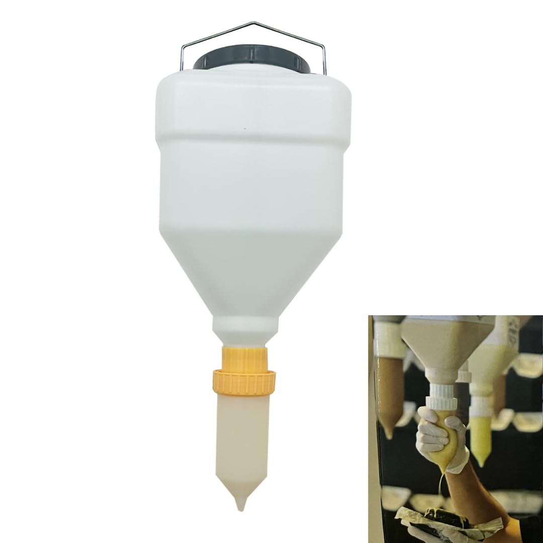 Vitasunhow Sauce Dispenser, Refillable Sauce Squeeze Bottle And Leak Proof Design For Mustard, Salad, Ketchup And More (Square,