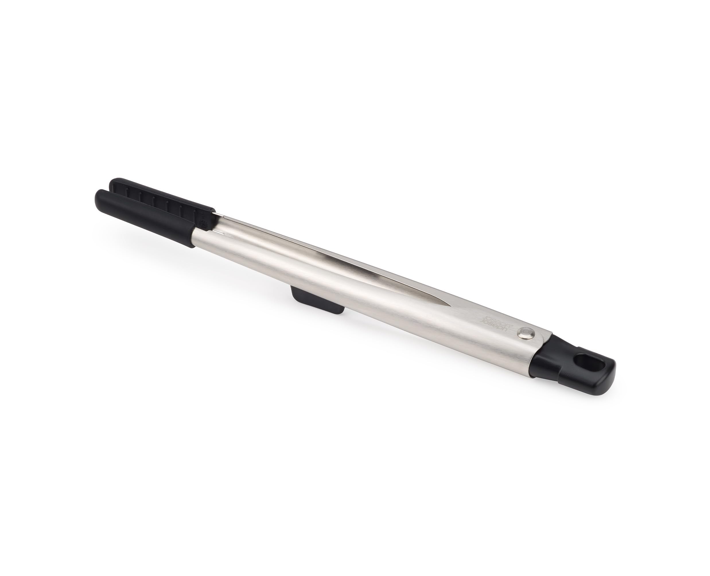 Joseph Joseph Elevate Fusion Precision tongs, BPA Free, Heat Resistant Non Stick Kitchen Utensil, Stainless Steel Handles, 12.01