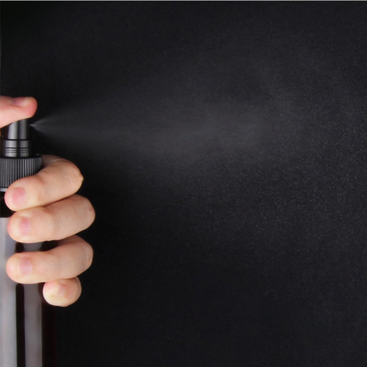 Sinide Plastic Spray Bottles 100 Ml/3.4 Oz, Amber Fine Mist Mini Travel Bottle Set, Portable Refillable Makeup Sprayer Container
