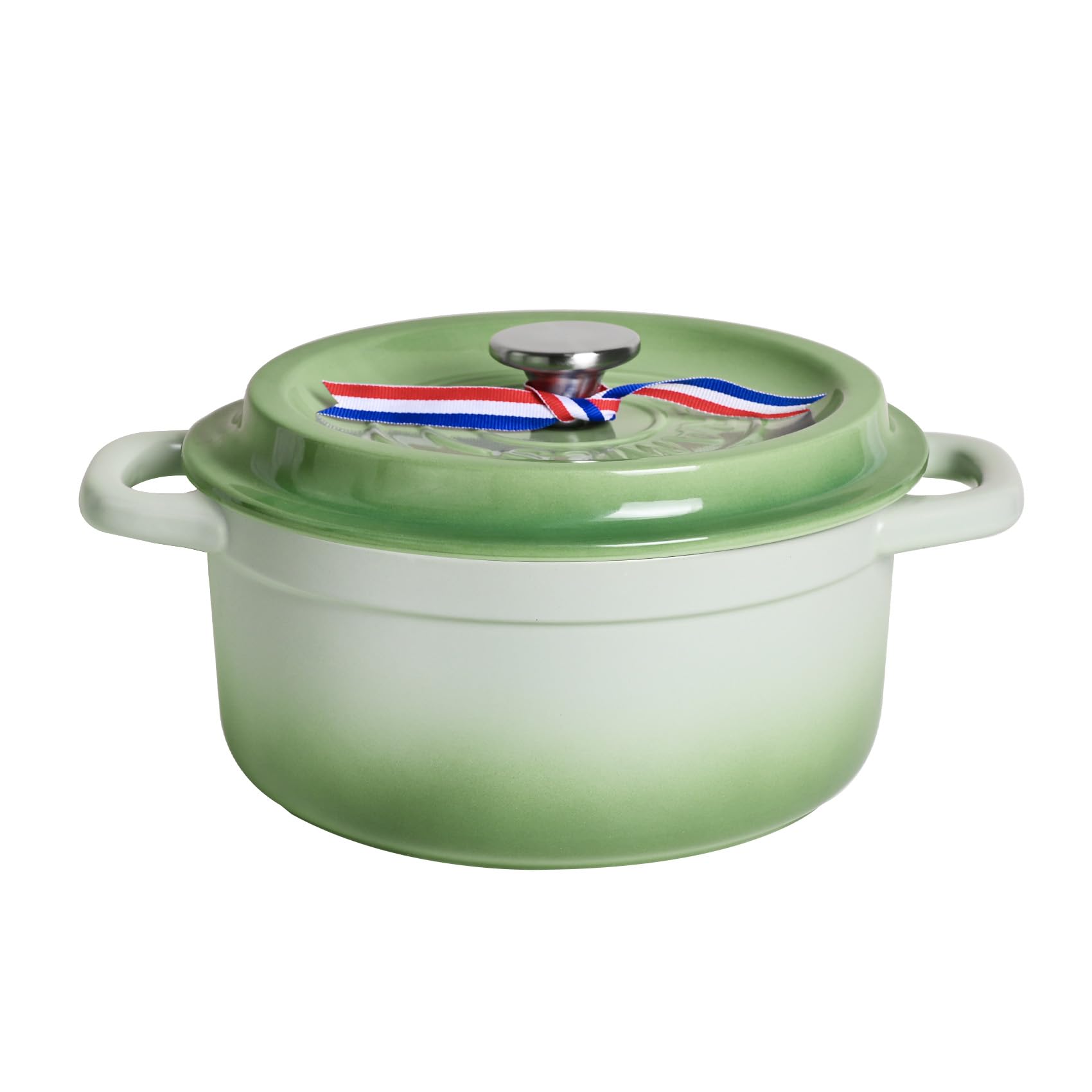 Ceramic Dutch Oven Pot with Lid, 4.23 QT  ThermalShock Resistant, Non Stick Casserole Ceramic Pot, Gas & Oven Safe, Dishwasher
