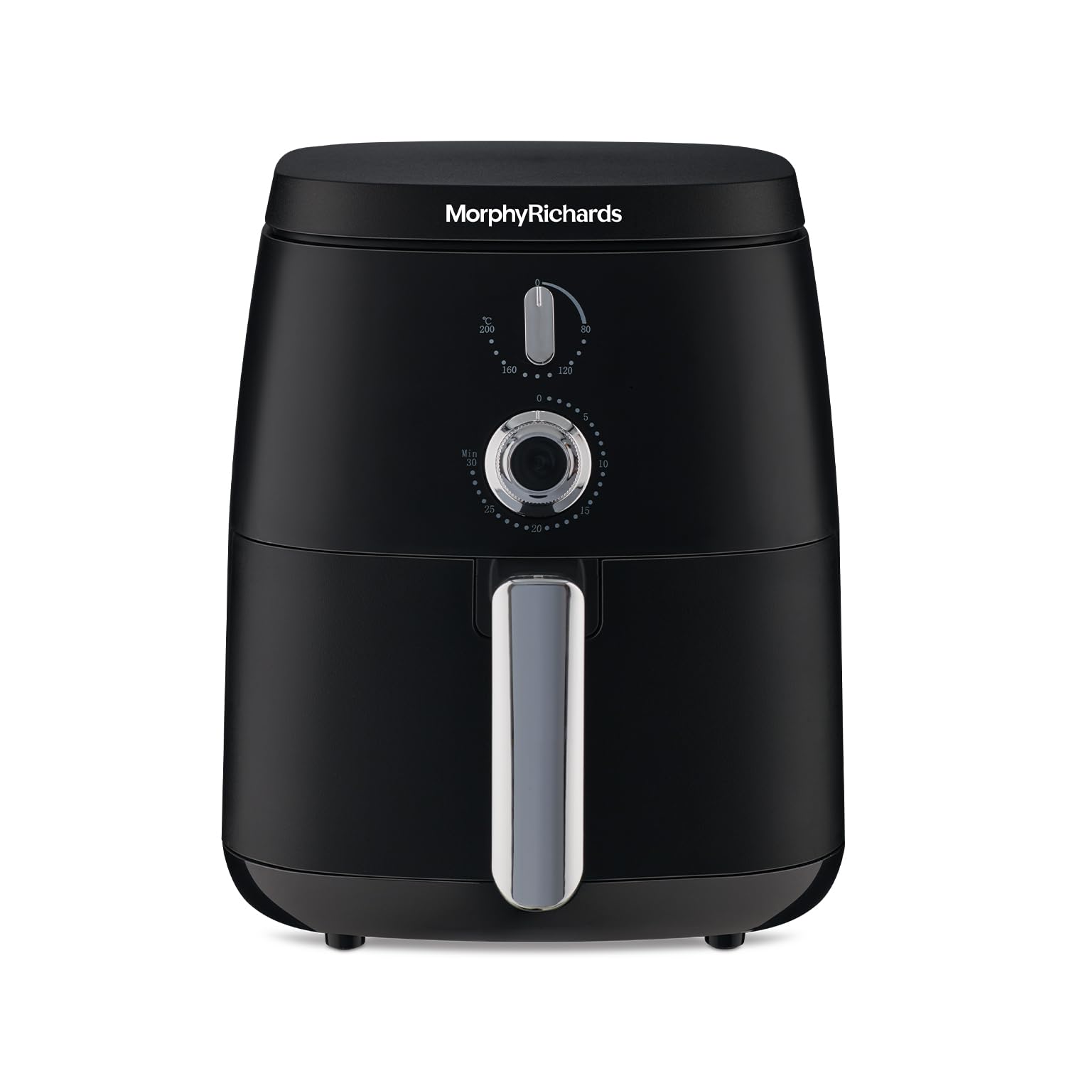 Morphy Richards 5 Litre Classic Air Fryer|Easy Knob Control|Adjustable Time & Temperature Control|Voltage Fluctuation Protection