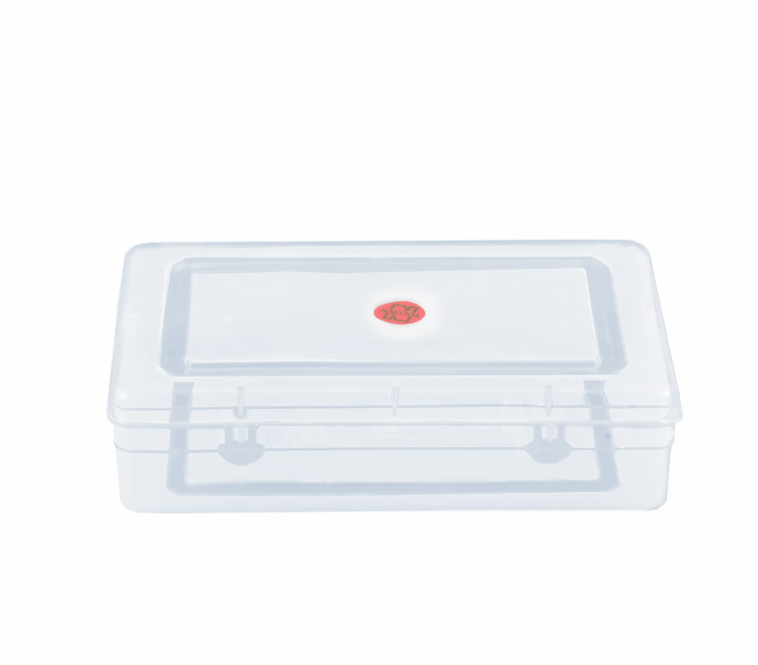 Shopathon India In10 Clear Plastic Storage Box Organizer Rectangle Large Size Container With Lid And Lock 1 Pc  35 X 23 X 10 Cm