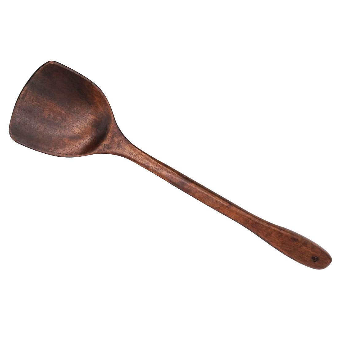 Wooden Kitchen Utensils, Eco Friendly 16-Inch Long Wooden Cooking Spatula