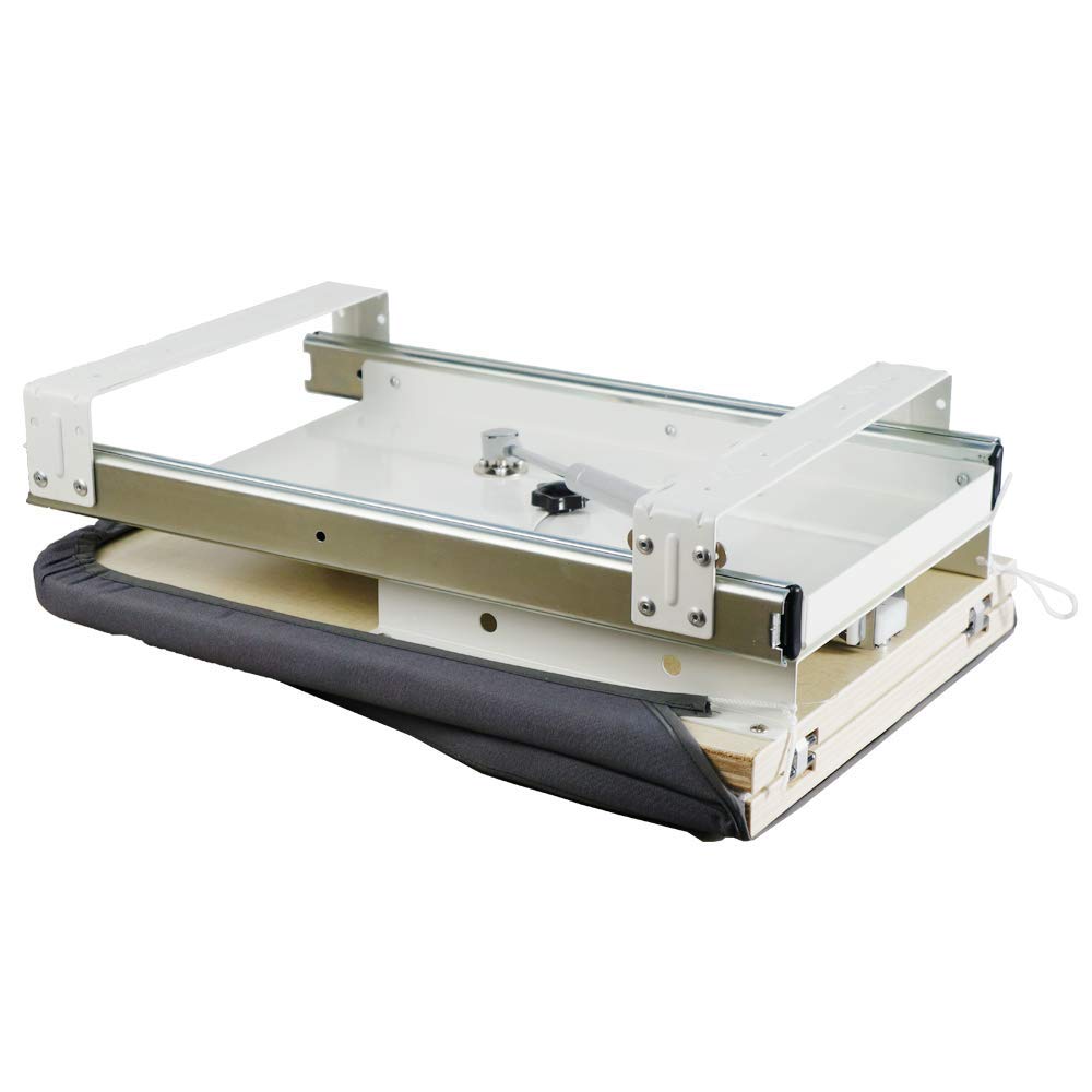 Sarosora Retractable Ironing Board Closet Pull-Out Stow Away In The Cabinet Easy To Install (Navy Blue)