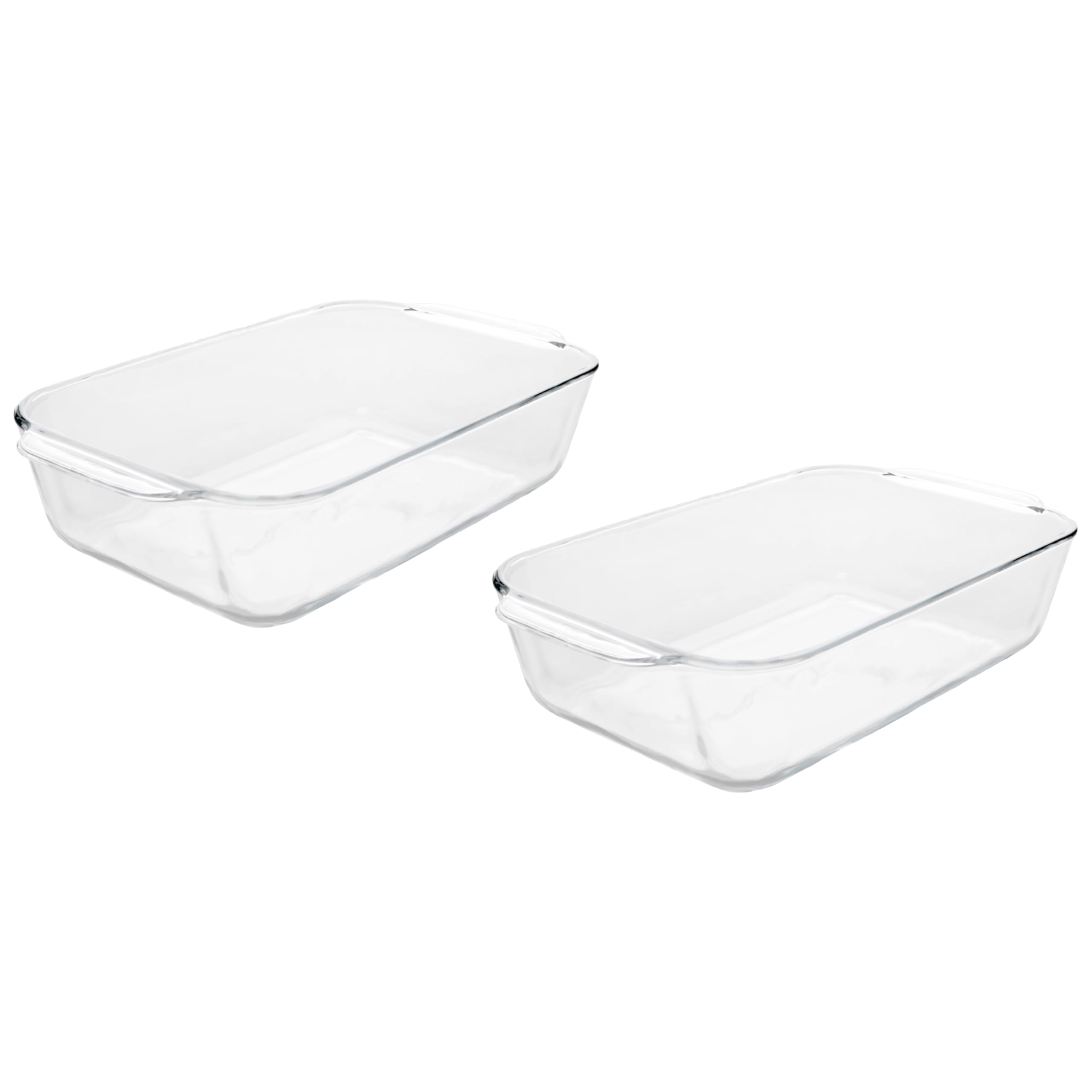 Pyrex 232D 3Quart Deep Glass Baking Dish (2Pack)  Made in the USA