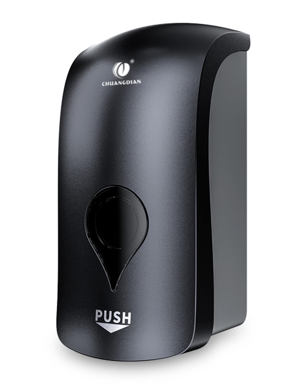 Manual Foam Soap Dispenser, 35Oz (1000Ml) Commercial Refillable Foaming Soap Dispenser-Dark Grey, Chuangdian