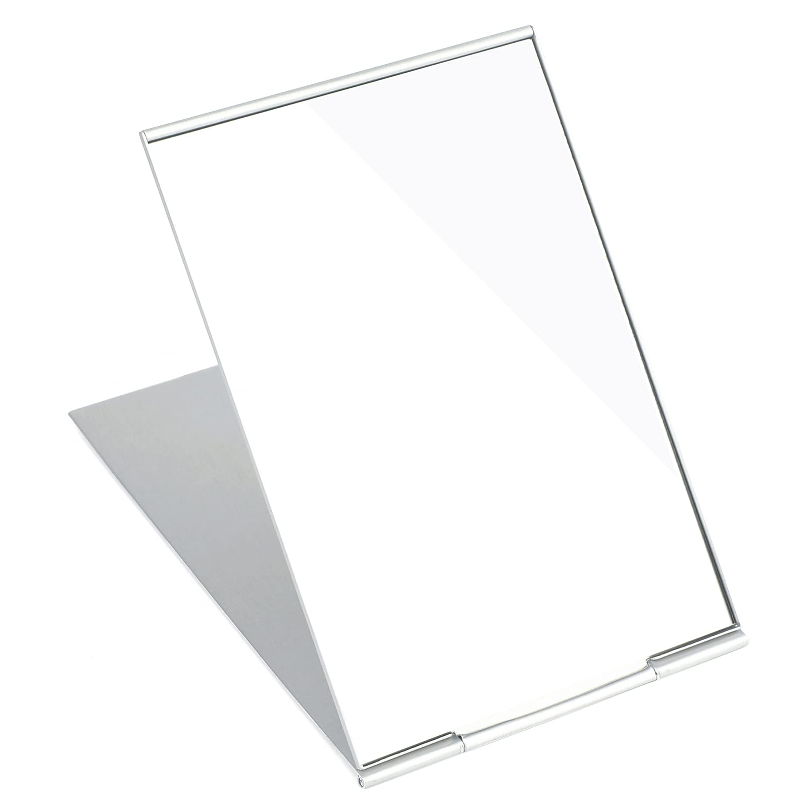 G2Plus Portable Folding Vanity Mirror, Single Side Travel Shower Shaving Mirror, 5.9'' X 3.94'' X 0.1'' Small Folding Mirror For