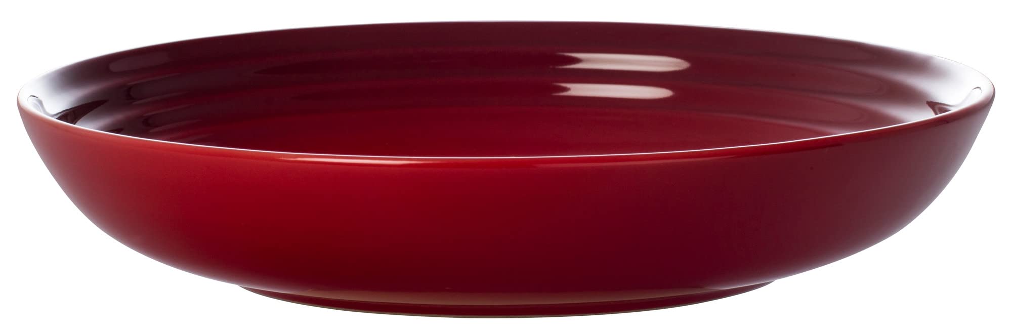 Le Creuset Stoneware Set of 4 Pasta Bowls  8.5'' each  Cerise