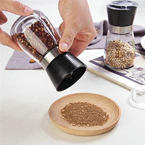 Zhart Salt Pepper Grinder, Spice Grinder Made Of High Strength Glass. Suitable For Kitchen, Barbecue, Restaurant Accessories/Spi