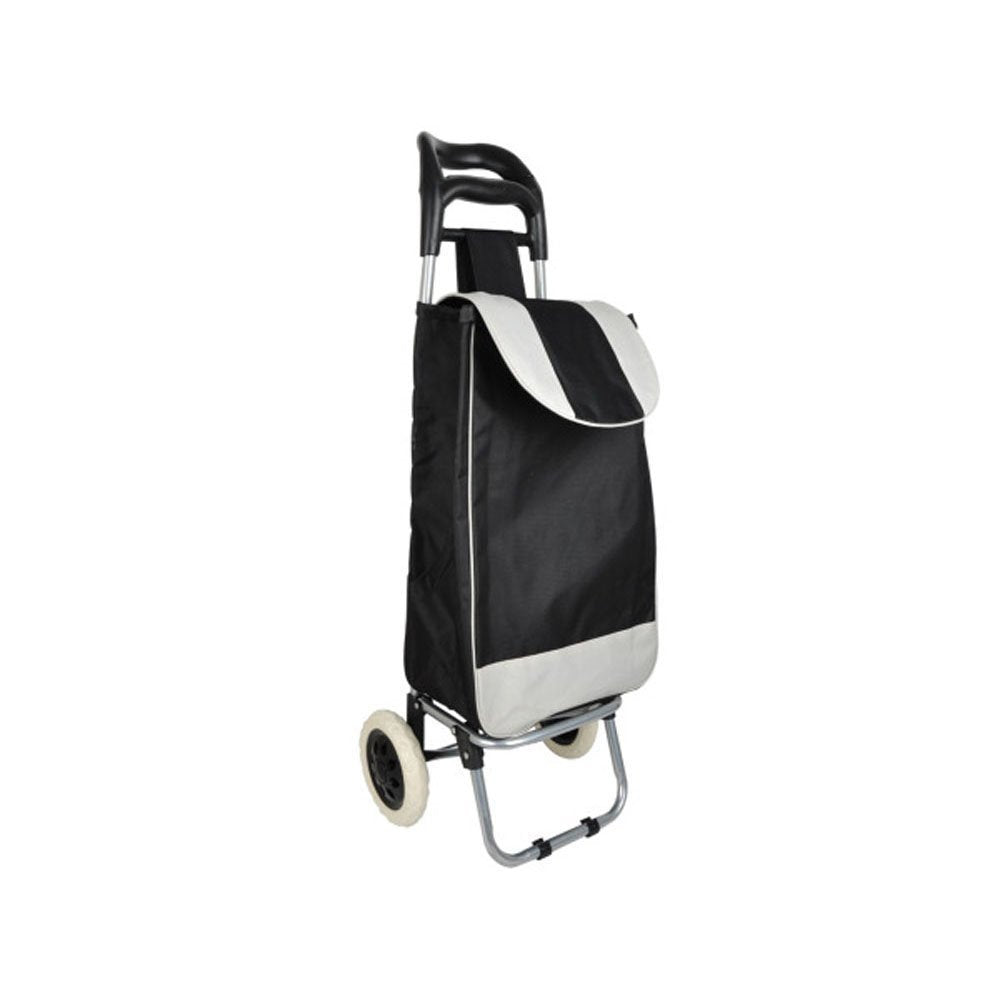 Kole Imports Od880 Easy Pull Shopping Bag With Wheels