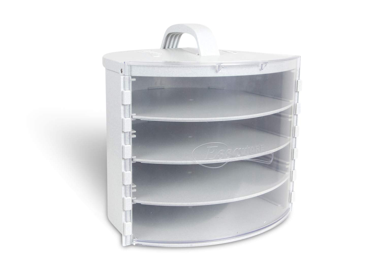 Essaware Pie Safe - Pie, Cake, Dessert Travel & Storage Container, Adjustable Shelf