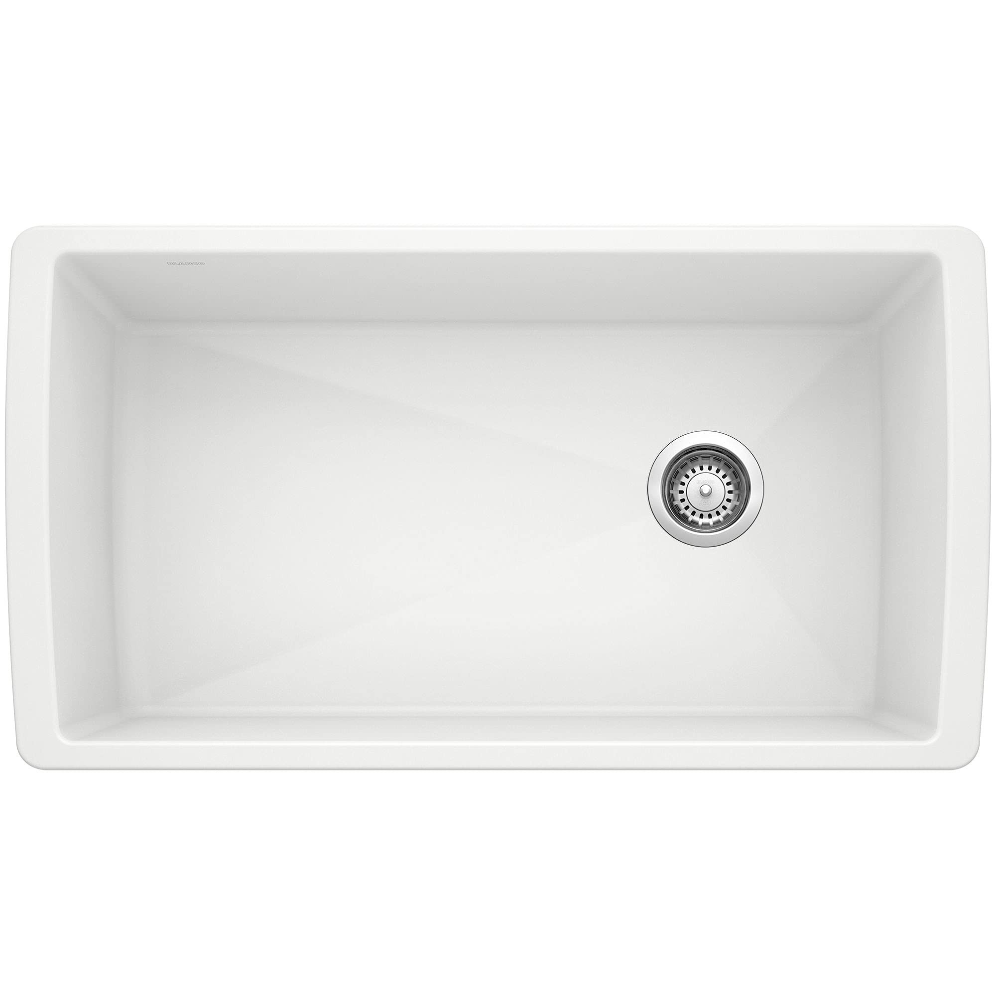 Blanco Diamond Silgranit Super Single Bowl Undermount - White