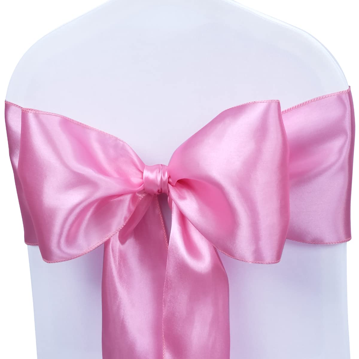 Babenest Satin Chair Sashes Ties Upgraded 10 pcs Chair Ribbons Bows for Wedding Banquet Party Easter Christmas Baby Shower Event