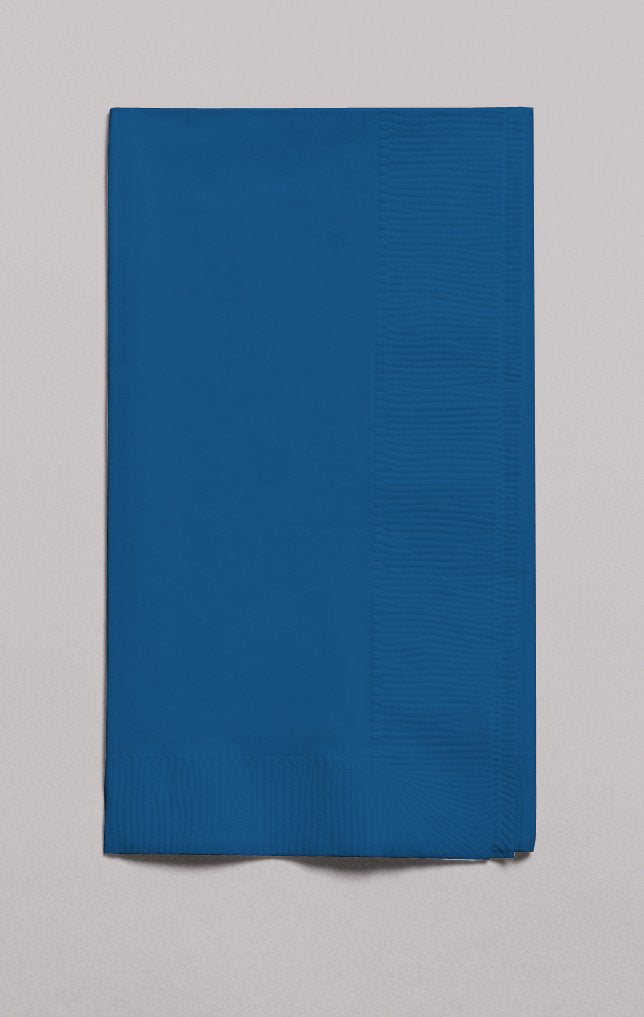 Creative Converting Touch of Color 100 Count 2-Ply Paper Dinner Napkins, Navy