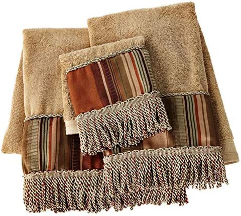 Zahari Home Contempo Modern Bathroom Towel Sets 3 Piece Towel Bath Towel, Hand Towel And Wash Towel Classic Luxury Contemporary