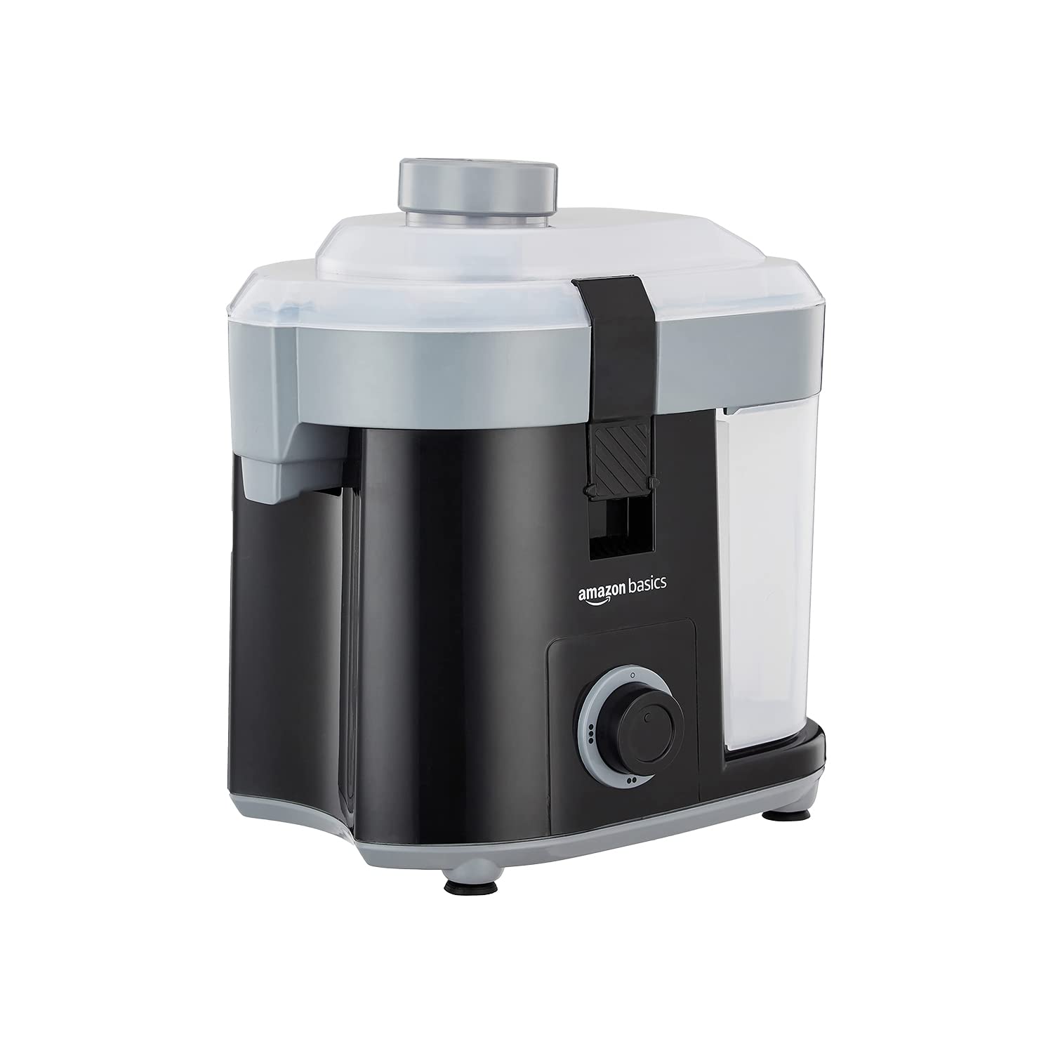 Amazon Basics 450 W Centrifugal Juicer With Pusher | Removable Pulp Container | Ss Mesh Filter & 3 Speed Settings I For Juicing 