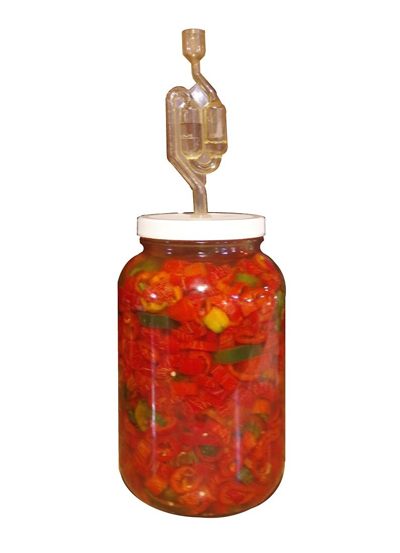 The Picklemeister Glass Fermentation Jar (Picklemeister 1 Gallon)