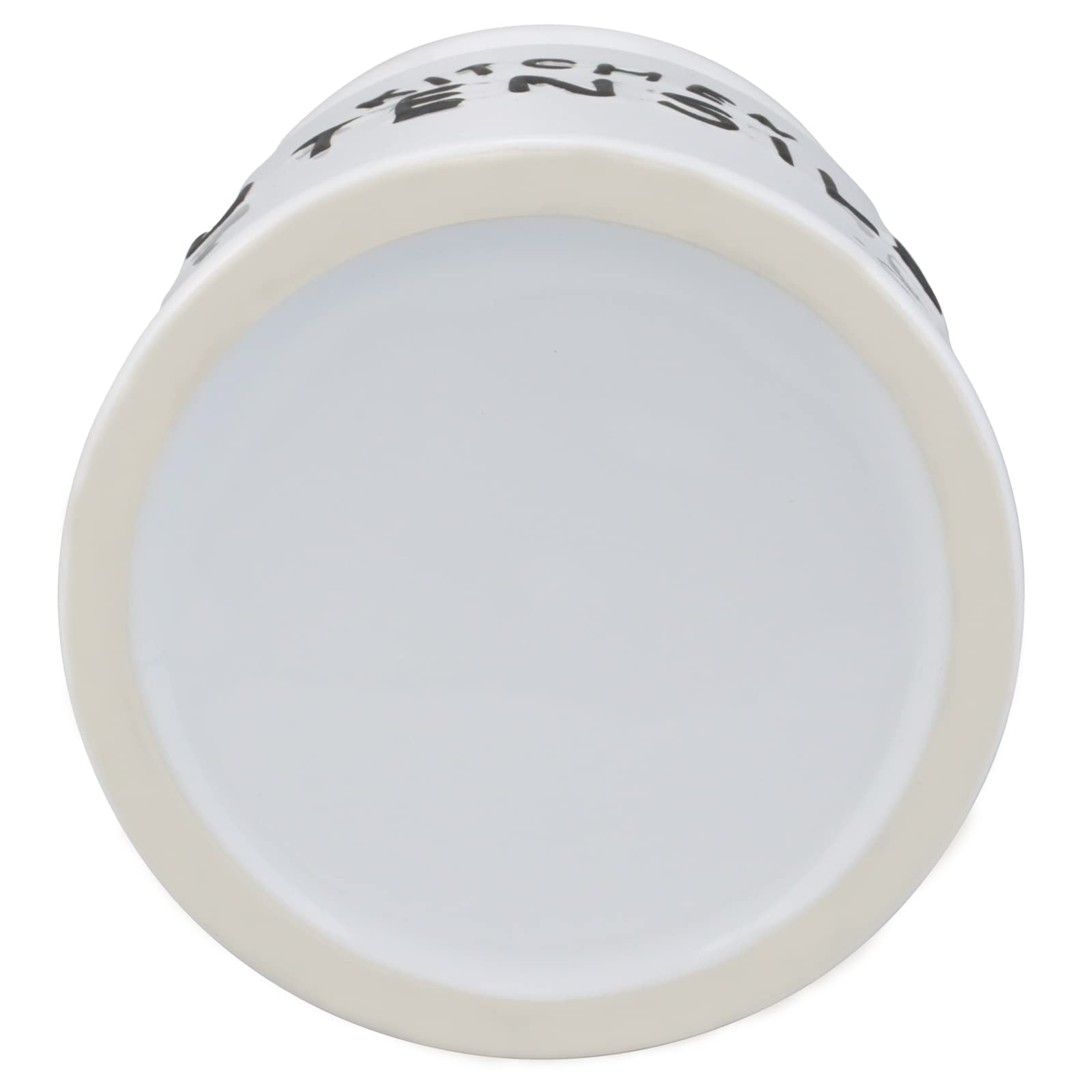 Karisky Utensil Holder, Ceramic Farmhouse Kitchen Utensil Holder For Kitchen Counter, 6.5'' Large Cooking Utensil Crock For Coun