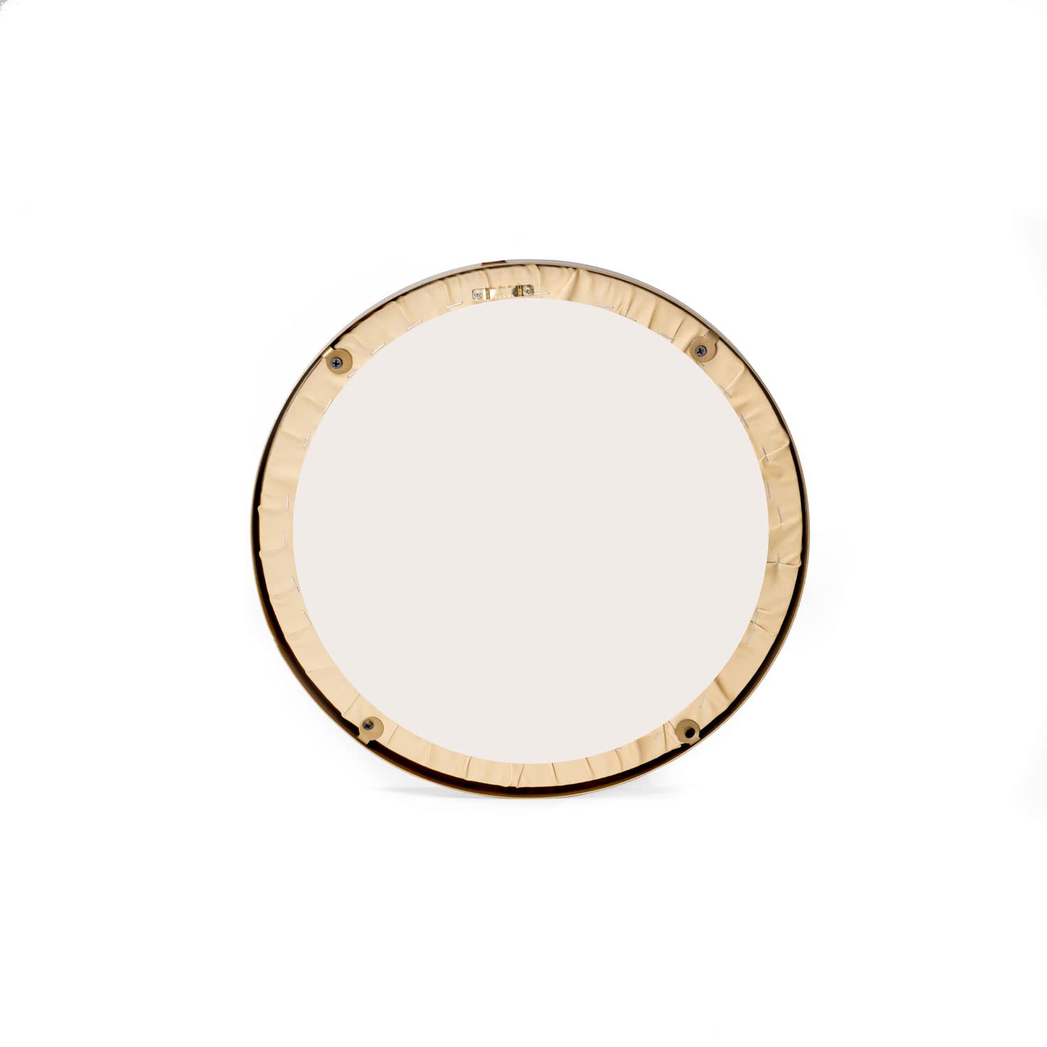 UNIQUE GRAPHICS Lord Shreenathji Gold Ring Framed Canvas Painting 12 Inch X 12 Inch For Home, Office, Drawing Room,Kitchen WallD