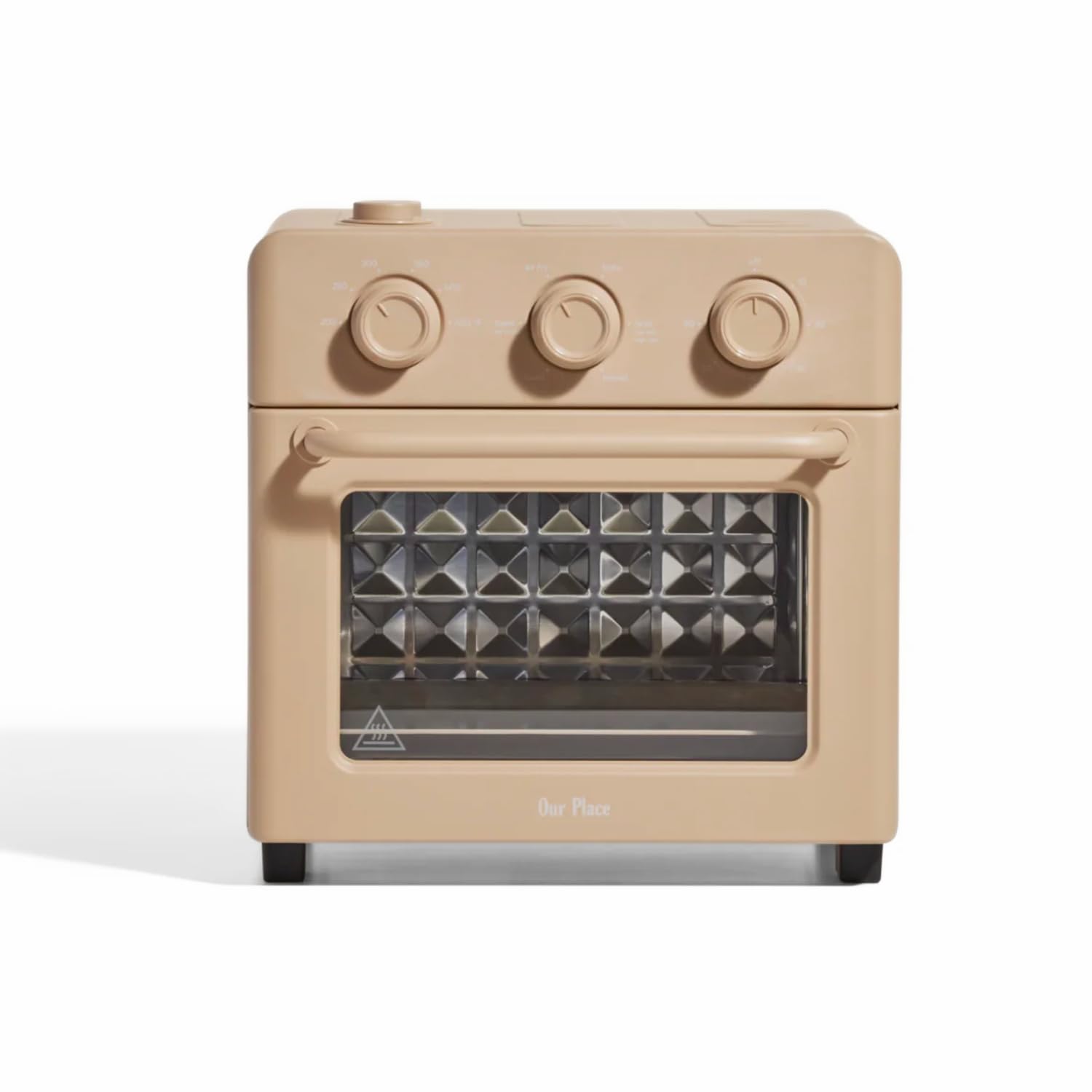 Our Place Wonder Oven | 6-in-1 Stainless Steel Air Fryer Toaster Oven Combo with Basket, Rack, Pan & Tray | Compact 13 QT Counte