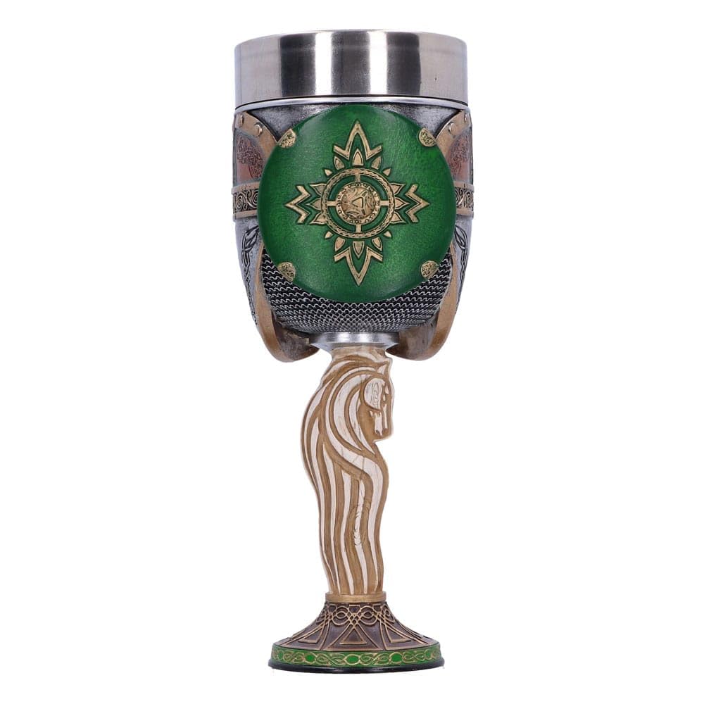 Nemesis Now Lord Of The Rings Rohan Goblet 19.5Cm, Resin, Officially Licensed Lord Of The Rings Merchandise, Drinks Cup