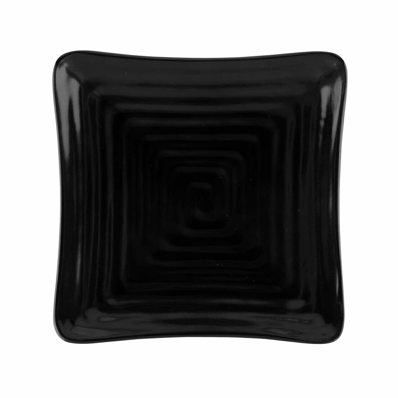 G.E.T. Ml-60-Bk Black 6'' Square Plate