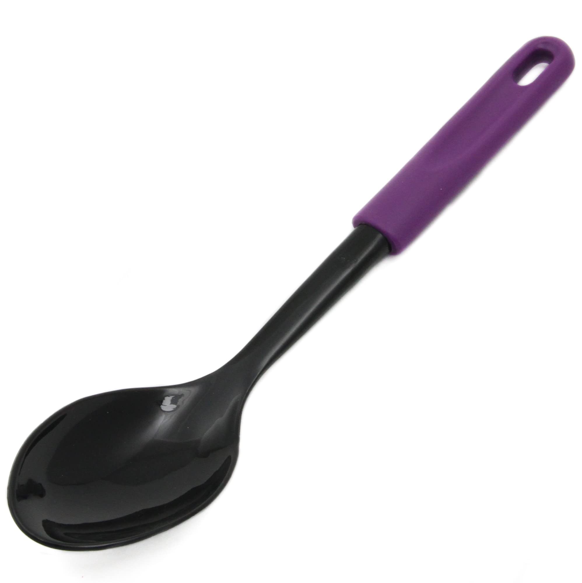 Chef Craft Basic Nylon Basting Spoon, 11.5 Inch, Purple