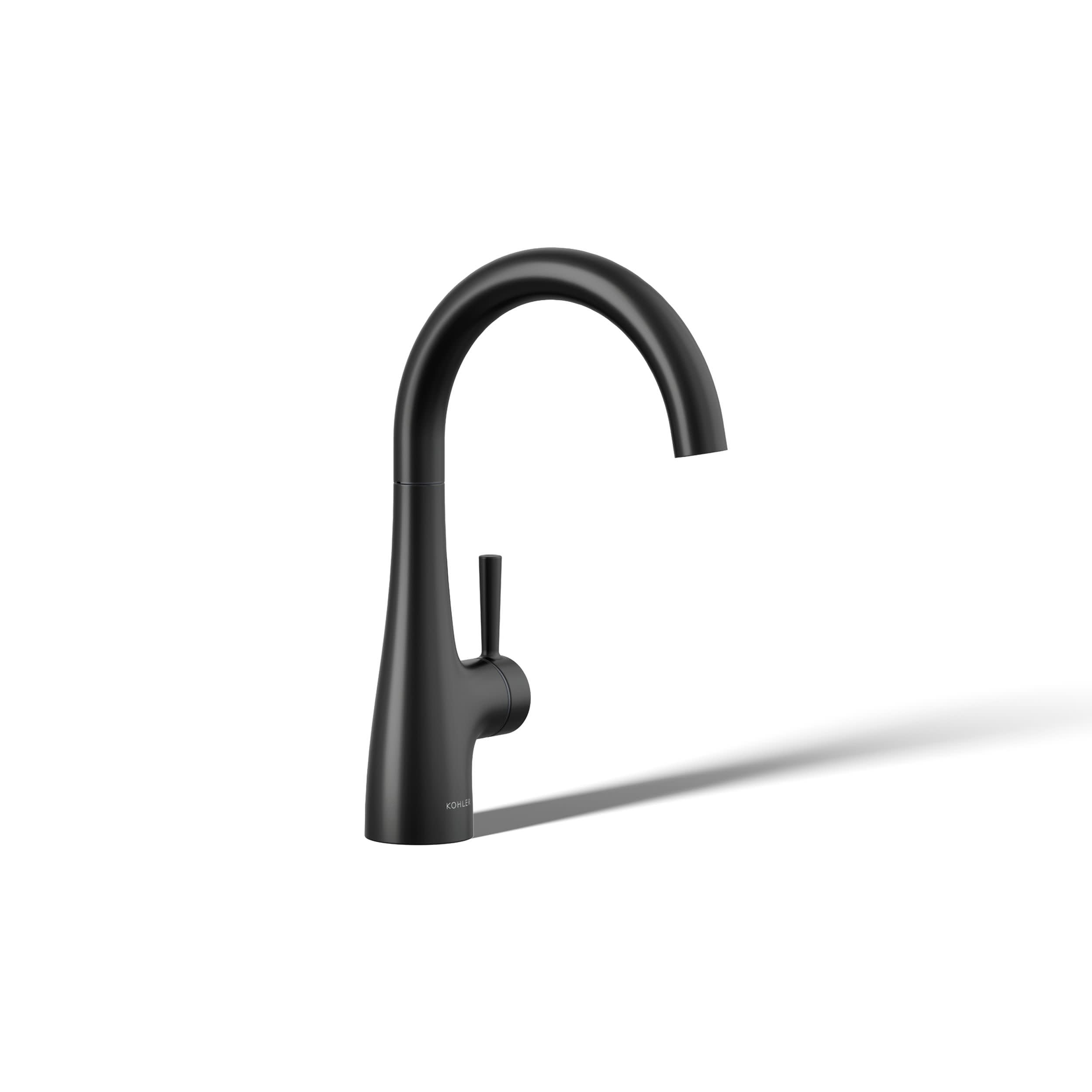 Kohler 26368-BL Transitional Beverage Faucet, Matte Black